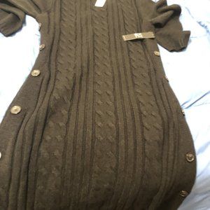 Long Black sweater- brand new